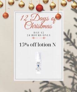 DAY 12 –  Lotion N – 15% Off 